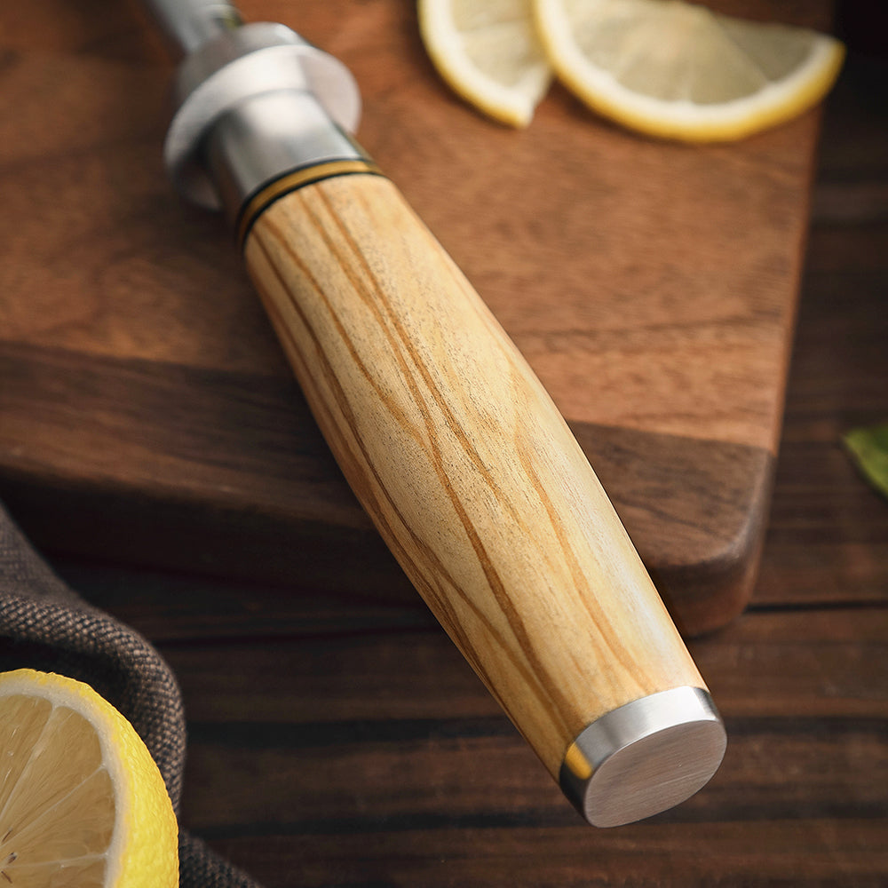 HEZHEN Sharpener Rod Knife Sharpener High-carbon Steel Emery Kitchen tool Long Lasting Sharpness