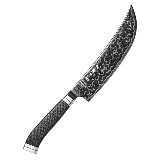 HEZHEN ZhiZhen Series Kitchen Knife,7.5"Viking Knife,Core Hardness 60±2HRC,Ideal for Gifting