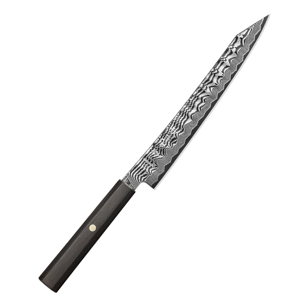 HEZHEN 8.7 Inch Damascus Carving Knife, 67-Layer Forged Damascus Steel, Professional Kitchen Knife,Home Cooking & High-End Gift