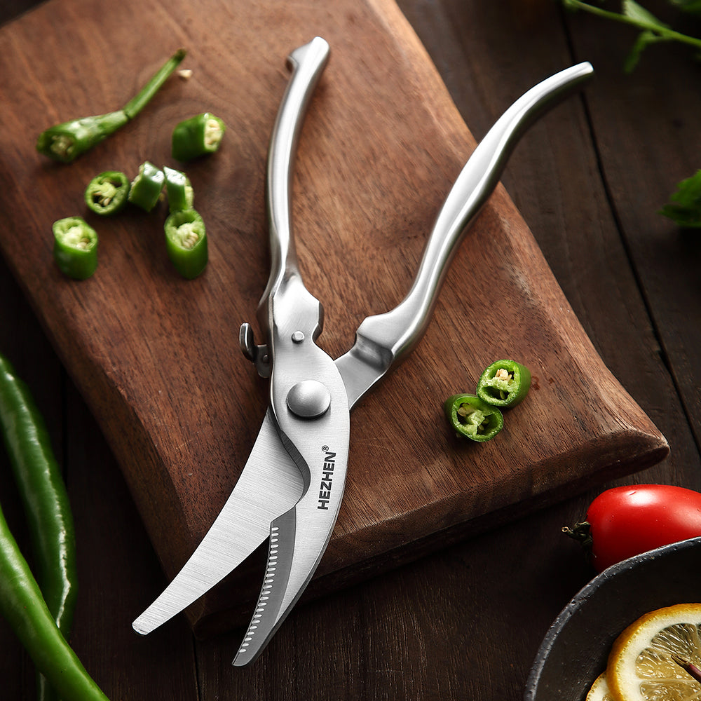 HEZHEN  Multi-functional kitchen scissors