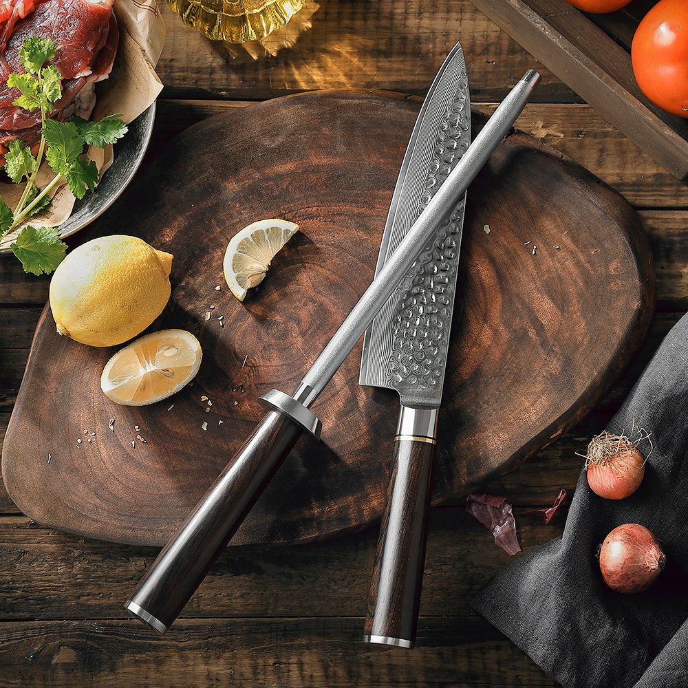 HEZHEN Classic Series Kitchen Knife Sharpener Rod